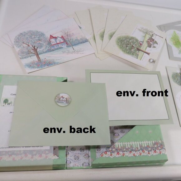 D. Morgan House themed Boxed Stationary Set (incomplete) - Picture 14 of 16